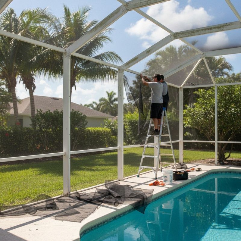 Pool Cage Repair