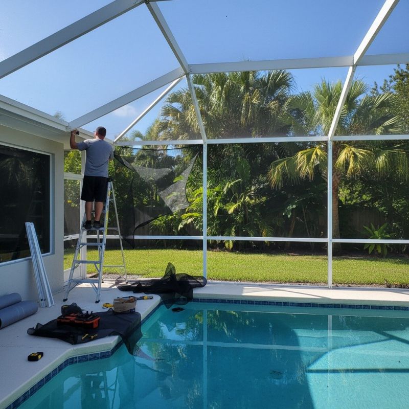Pool Enclosure Repair